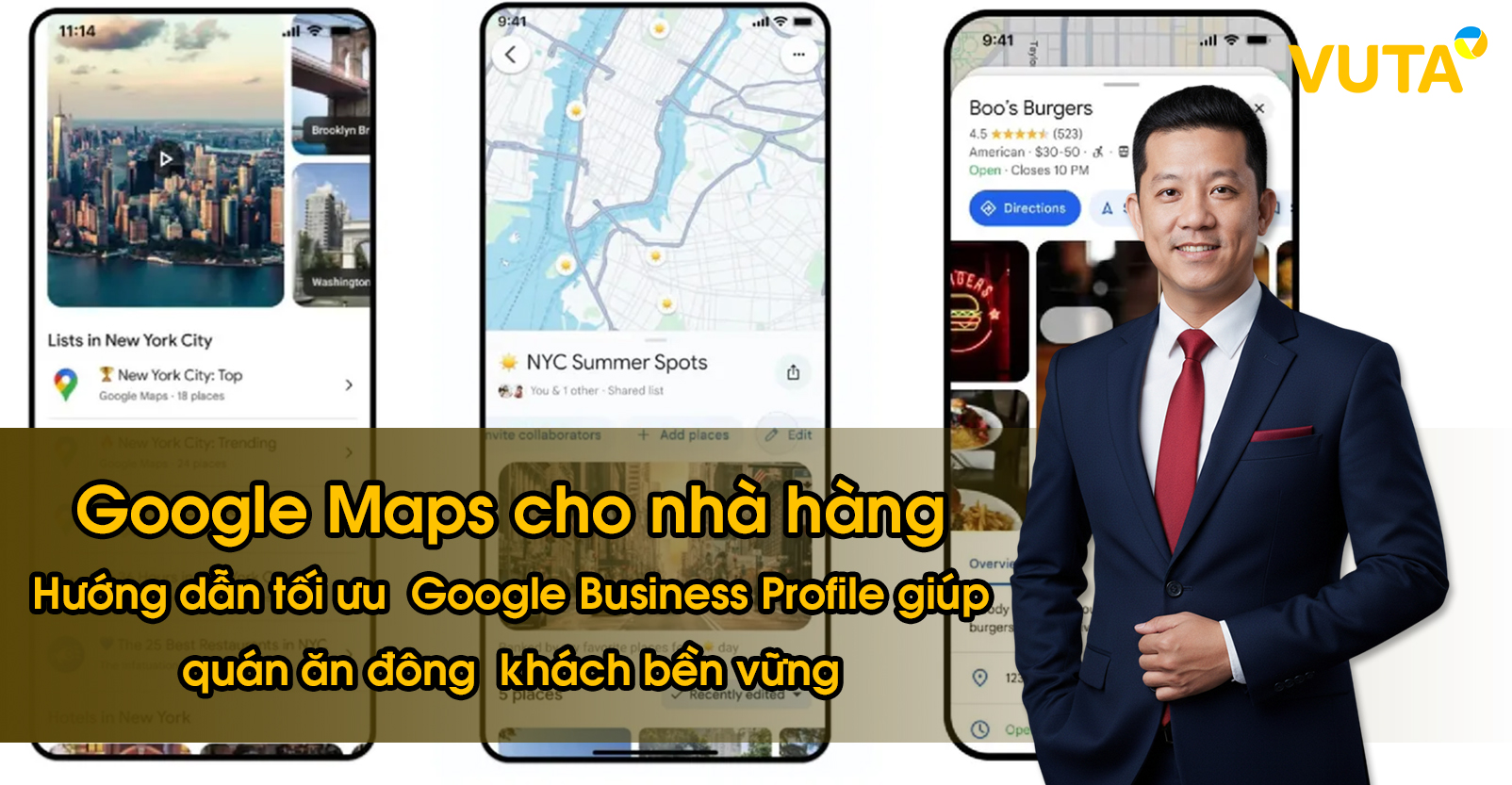 Google Maps cho nhà hàng: Hướng dẫn tối ưu Google Business Profile giúp quán ăn đông khách bền vững