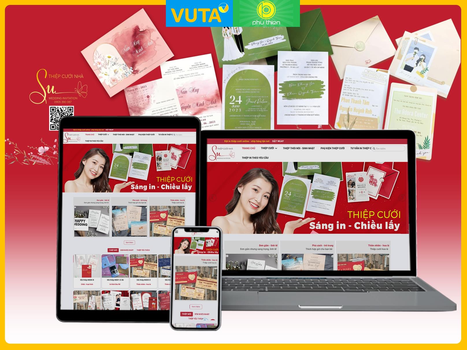 Dự án Website In Thiệp Cưới Nhà Su