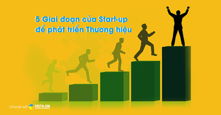 5 Giai đoạn của Start up để phát triển thương hiệu
